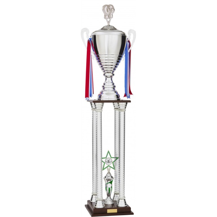 SHOW-STOPPING BOXING TOWER TROPHY - 3 SIZES 3FT, 4FT, 5FT